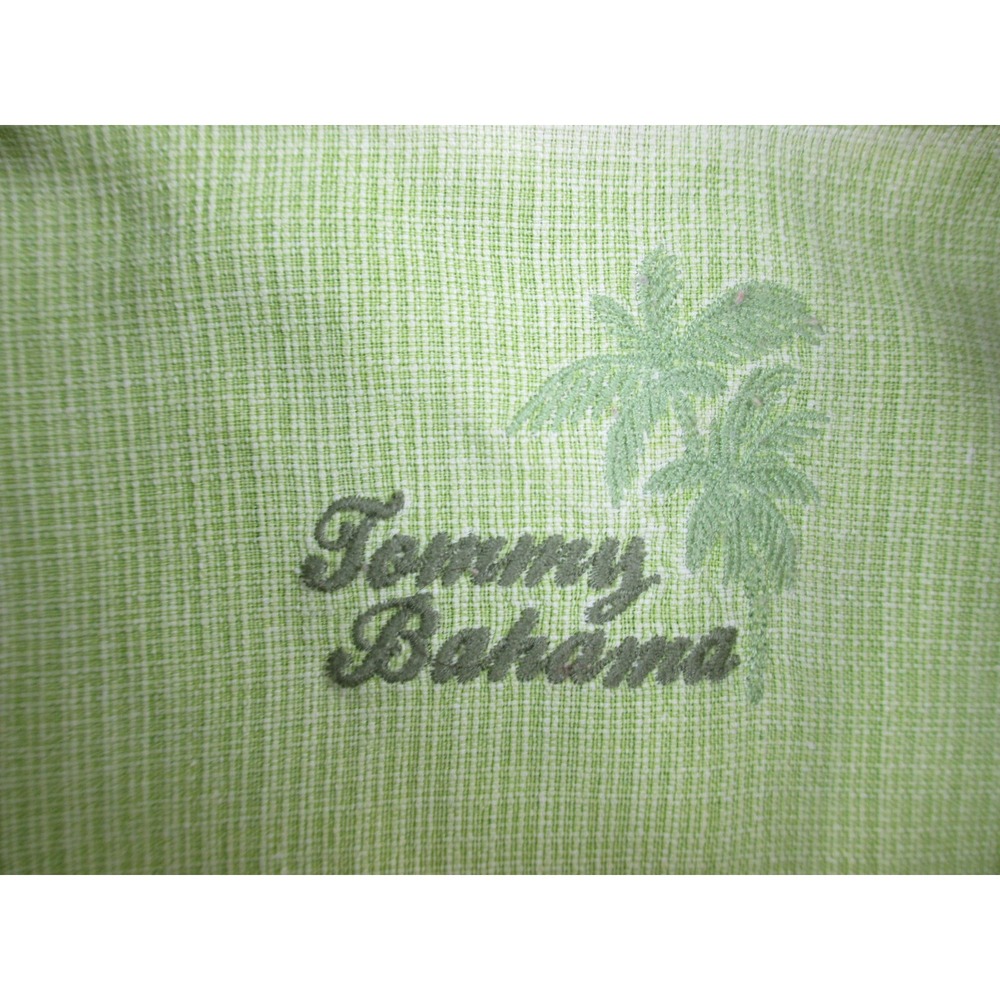 Tommy Bahama Shirt Mens‎ 2XL XXL Green Silk Button Up Casual* - Picture 14 of 15